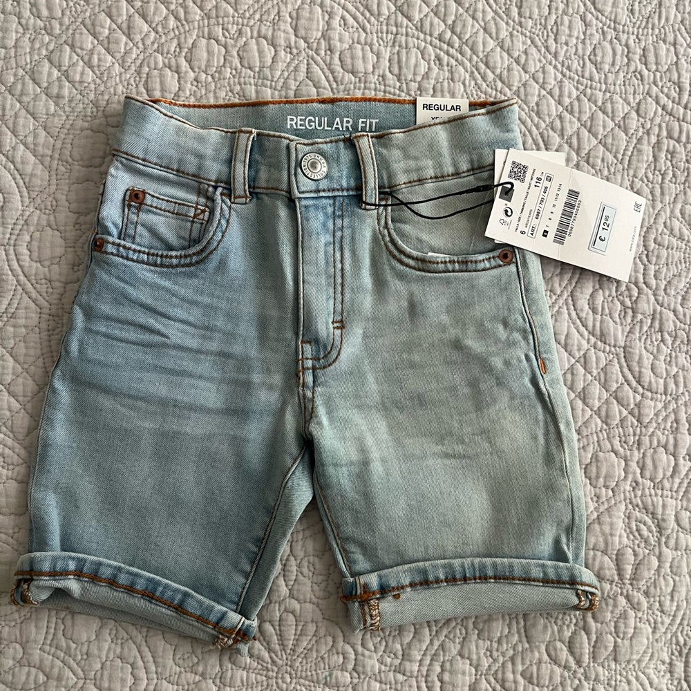 Zara shorts for girls. Size 6 yrs